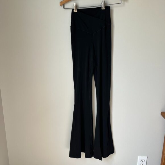 aerie Pants - Offline by Aerie Black Flare Leggings Women's Small